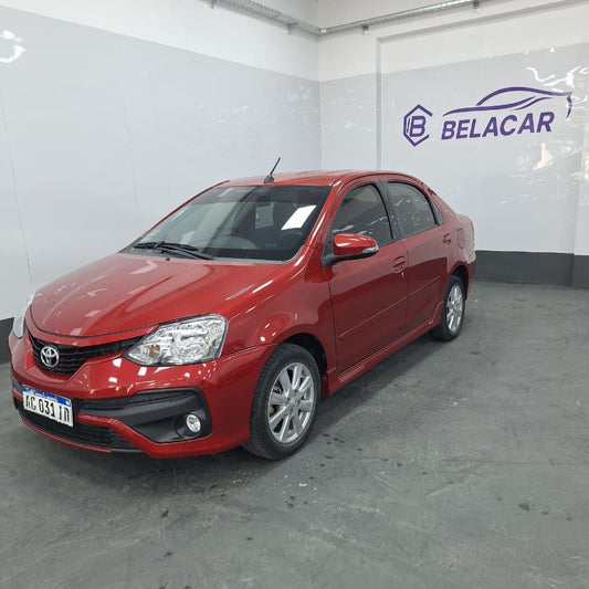 TOYOTA ETIOS XLS 1.5 AT – 2017 – 119000 KMS