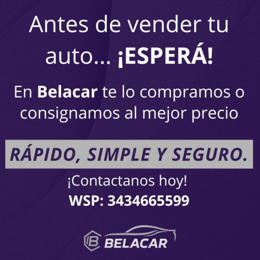 VENDÉ TU AUTO CON NOSOTROS - Belacar