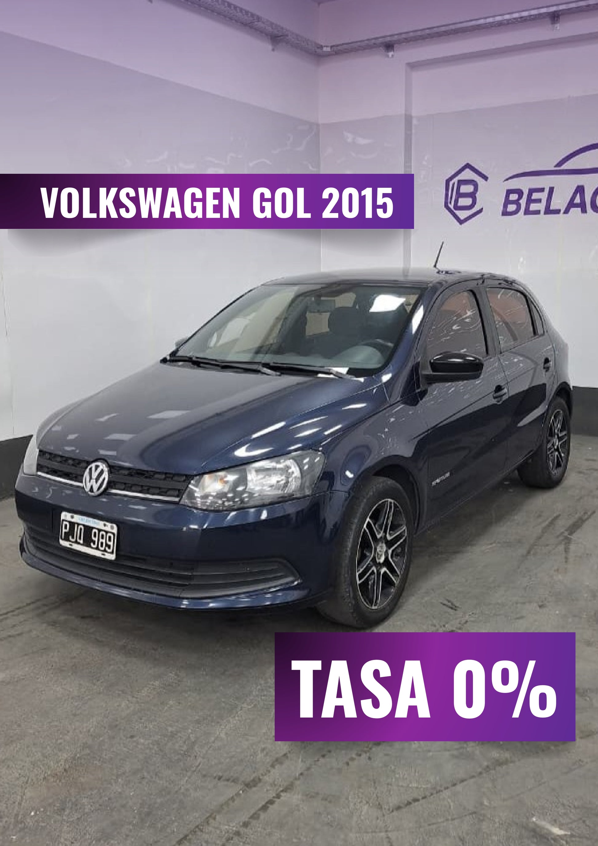 VOLKSWAGEN GOL SPORTLINE A TASA 0% - Belacar