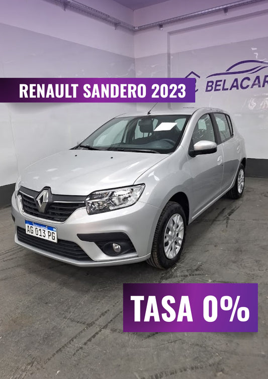 RENAULT SANDERO ZEN A TASA 0% - Belacar