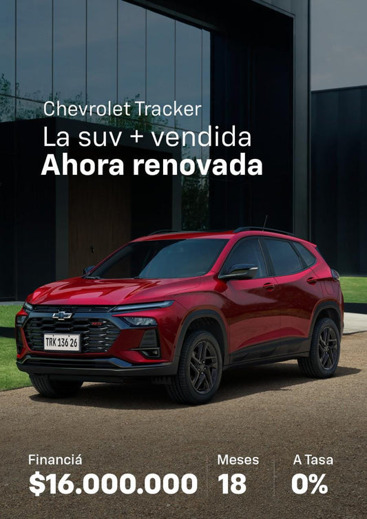 NUEVA CHEVROLET TRACKER - Belacar